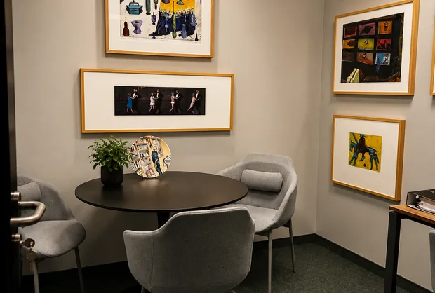 The firm's meeting room